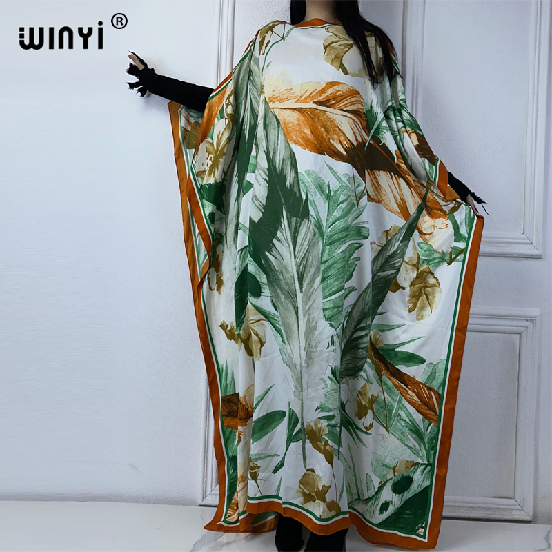 Boho Summer Beach Maxi Dress - WINYI summer kaftan African Women Boho