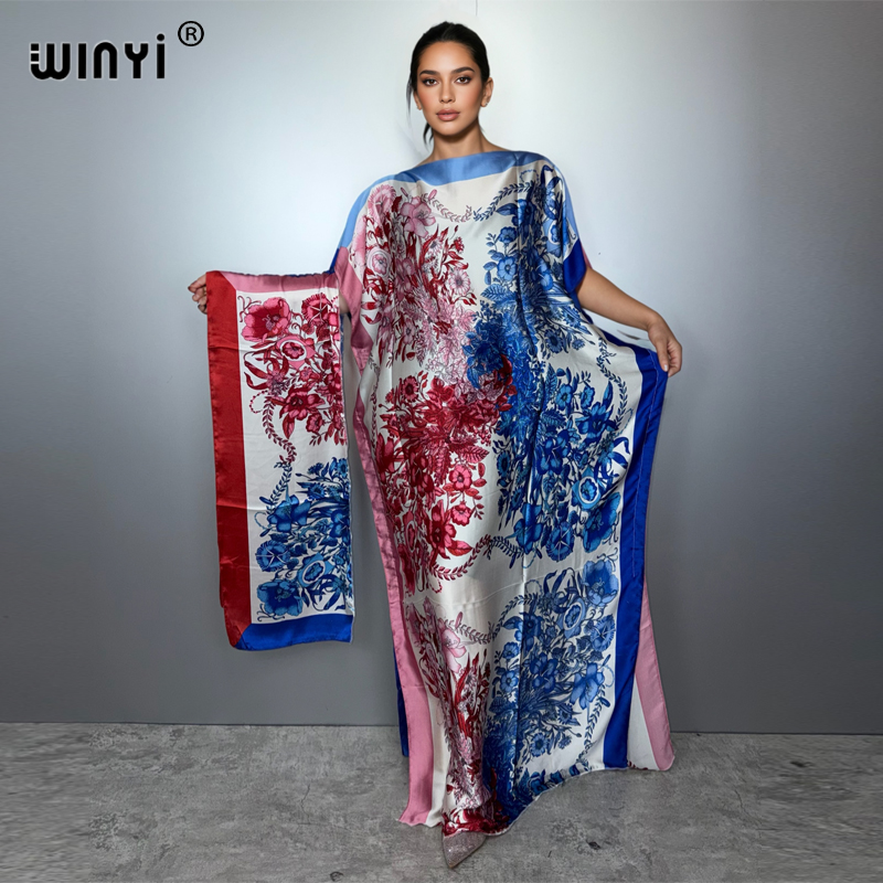 WINYI summer boho african dres - огляд і ціна Boho Summer Beach Maxi Dress