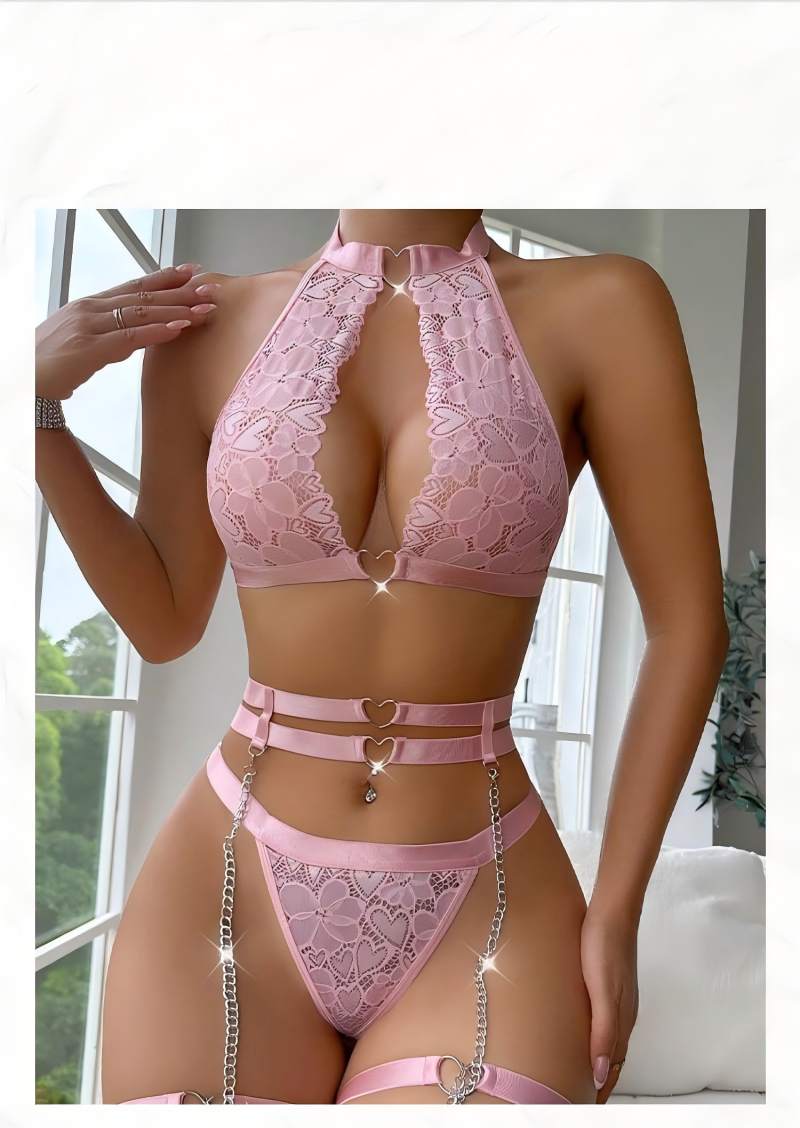 Sexy Lingerie Set Push Up Lace - огляд і ціна Lingerie