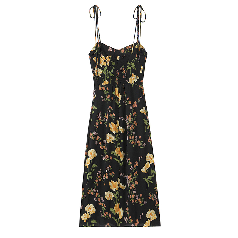 YENKYE French Style Vintage Fl - огляд і ціна French Vintage Floral Midi Dress