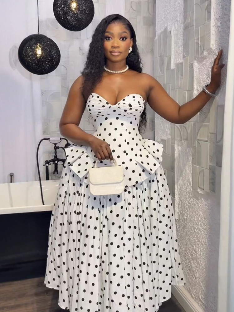 Vintage French Style Polka Dot - огляд і ціна French Vintage Floral Midi Dress