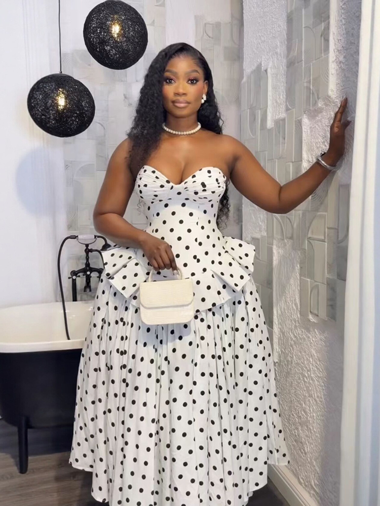 Vintage French Style Polka Dot - огляд і ціна French Vintage Floral Midi Dress