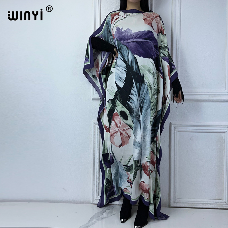 WINYI summer kaftan African Wo - огляд і ціна Boho Summer Beach Maxi Dress