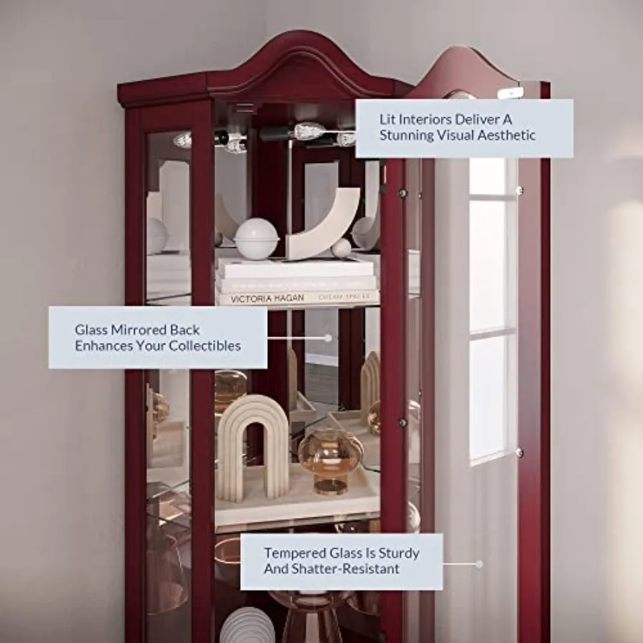 Lighted Corner Display Curved  - огляд і ціна Tops