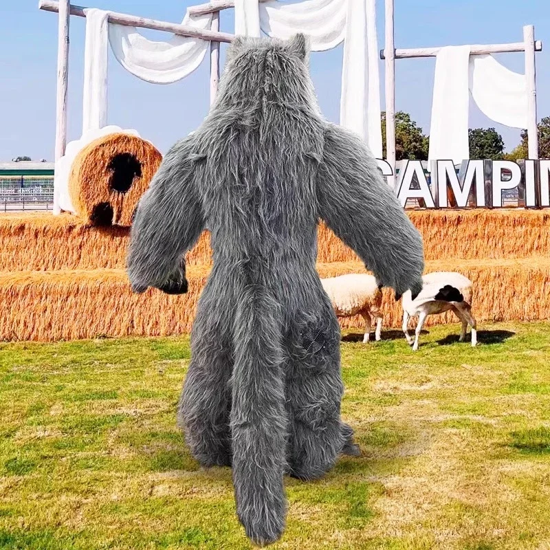 Giant Inflatable Grey Wolf Mas - огляд і ціна Dresses