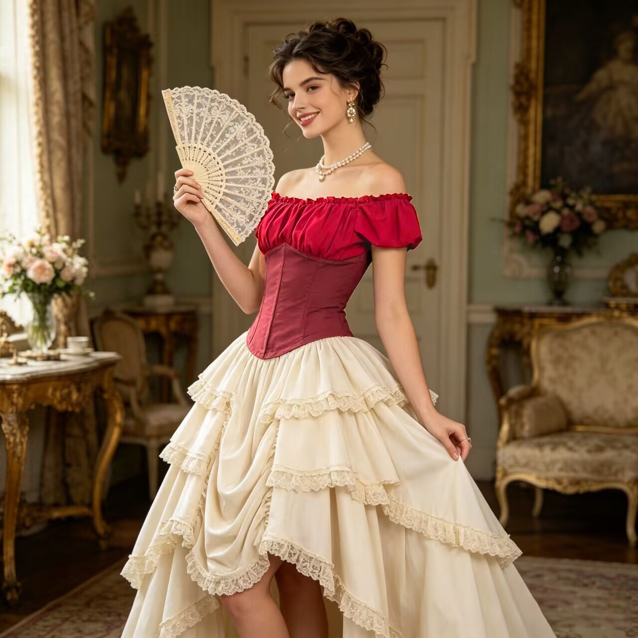 Renaissance Asymmetrical Hem S - огляд і ціна Skirts