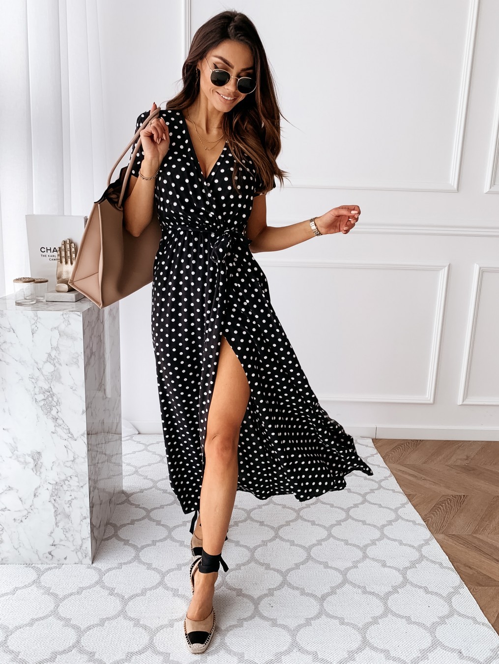 Womens Summer Fashion Maxi Dre - огляд і ціна French Vintage Floral Midi Dress